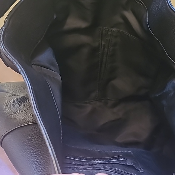 Rebecca Minkoff Moto Hobo/Crossbody in Black Leather - Picture 8 of 11